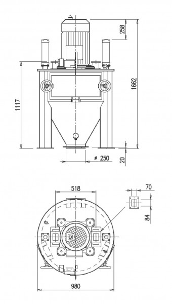 vertical hammer mill
