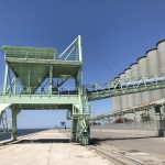 Ship unloading facilities for feed materials, Oristano – Sardinia